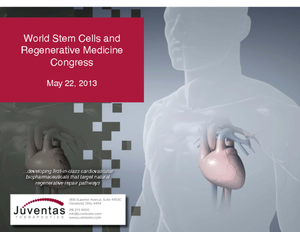 Cardiac_regeneration_Juventas_ppt_2013