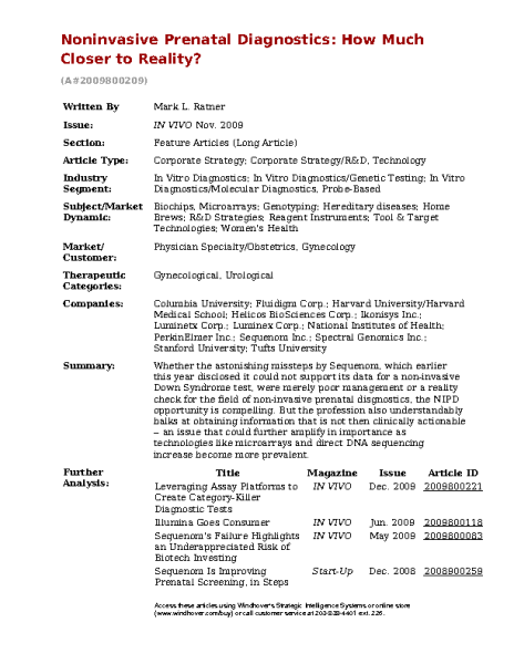 Noninvasive_prenatal_diagnostic_RatnerML_InVivo_2009