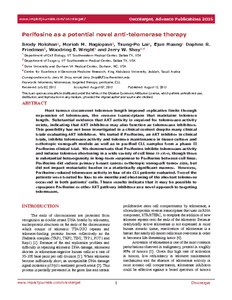 Perifosine_anti-telomerase.J_Shay.Oncotarget__2015