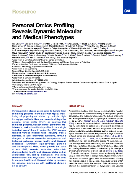 Personal_omics_profiling_reveals_dynamic_molecular_and_medicalphenotipe_SnyderM_Cell_2012