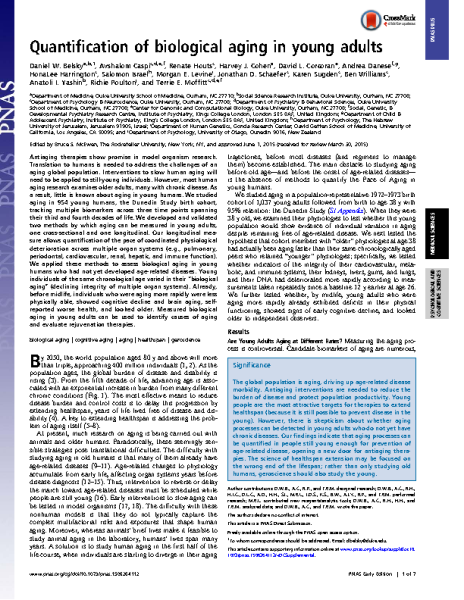 Quantification_Aging_Young_Adults.Daniel_Belsky.PNAS_2015