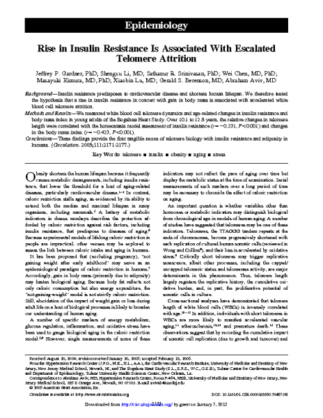 Rise_in_insulin_resistance_is_associated_with_escalated_telomere_attrition_GardnerJP_Circulation_2005