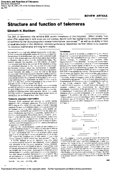 Structure_and_function_of_telomeres_BlackburnEH_Nature_1991