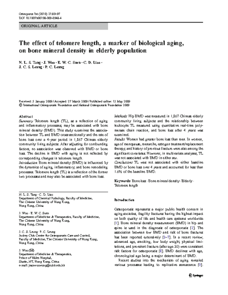 TL_on_bone_mineral_density_in_elderly_population_TangNLS_OsteoporosInt_2009