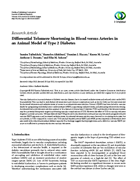 Telomere_Shortening_Animal_Model_T2_Diabetes.Elke_Sokoya.JDR_2015