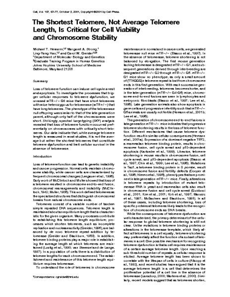 The_shortest_telomere_not_average_telomere_GreiderC_Cell_2001